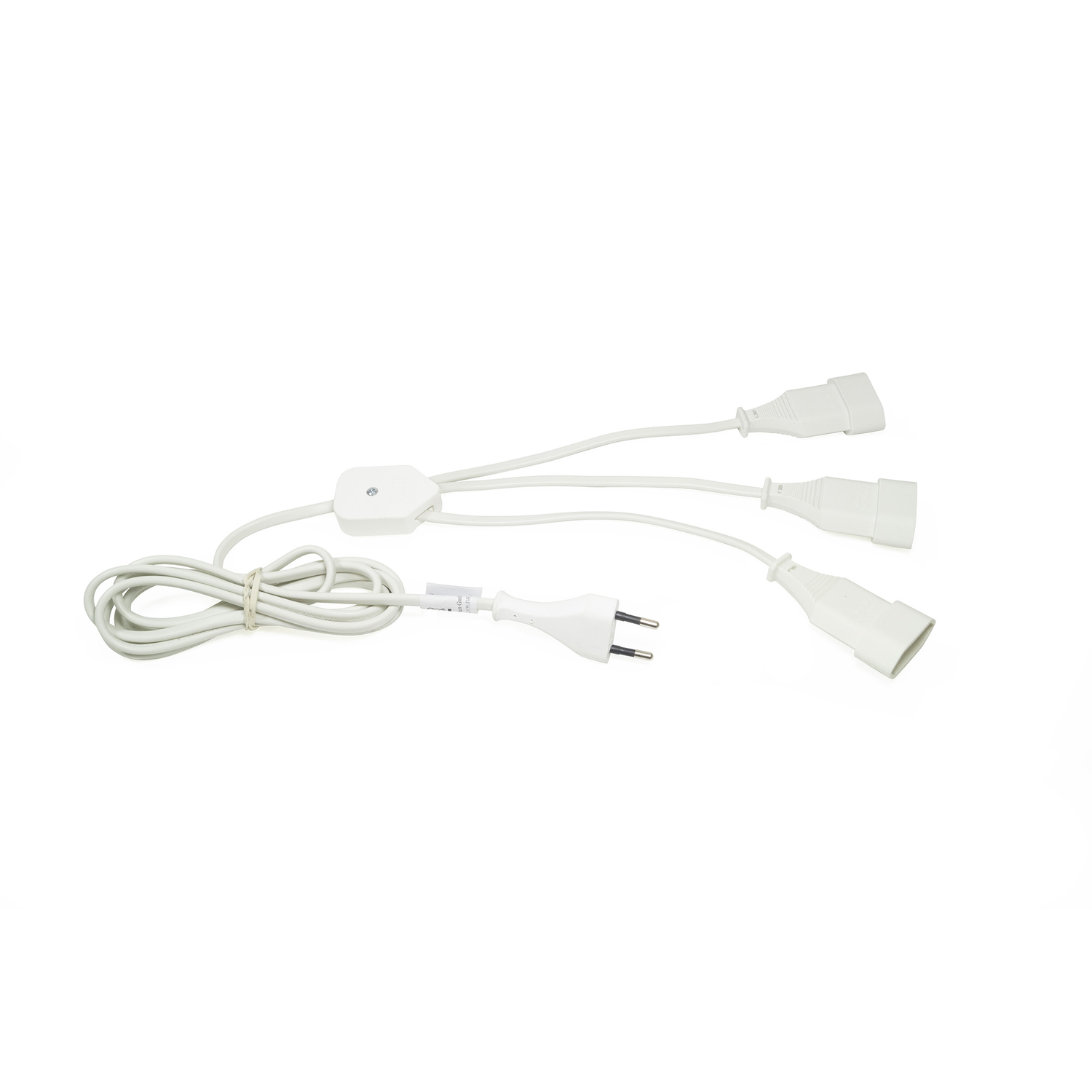 Verdeler 230v - 1 eurostekker / 3 euro koppeling